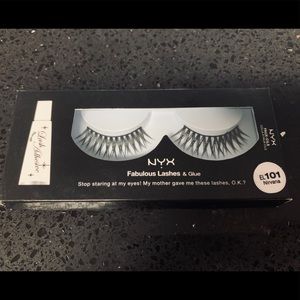 NEW NYX Fabulous Lashes & Glue EL101 Nirvana
